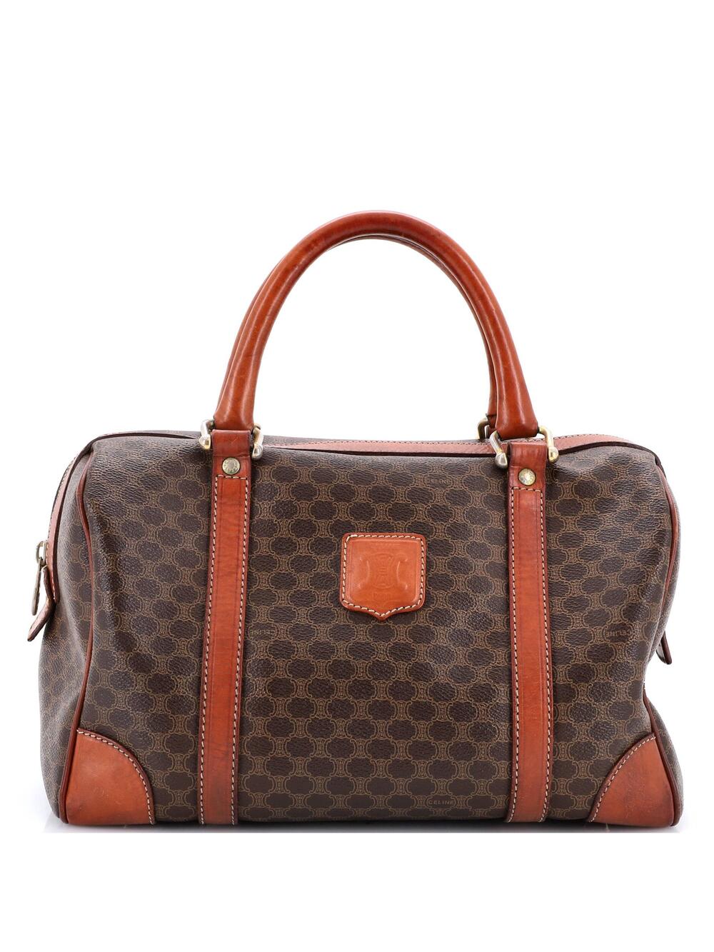 Celine Vintage Bowler Bag Macadam #279961C83B